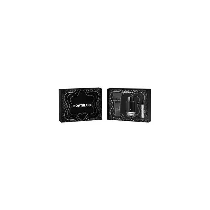 Montblanc Explorer Eau De Parfum Spray Set 100ml 3 Pieces