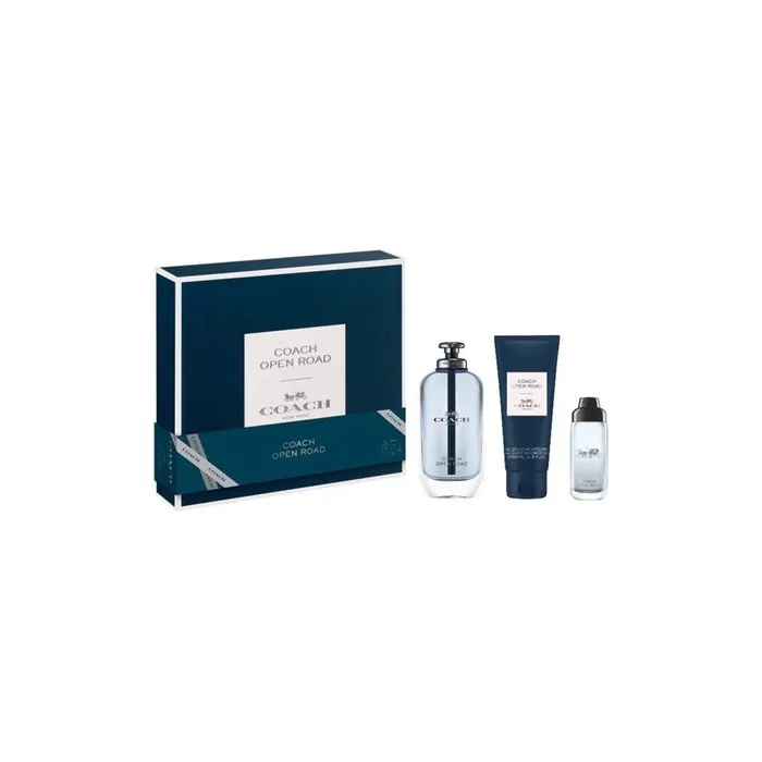 Coach Coach Open Road Edt Set - 100ml + 15ml + Sg 100ml
