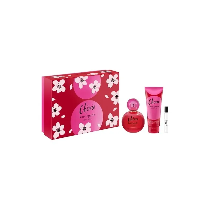 Kate Spade Cherie Eau De Parfum 100ml + Eau De Parfum 7.5ml + Body Lotion 100ml