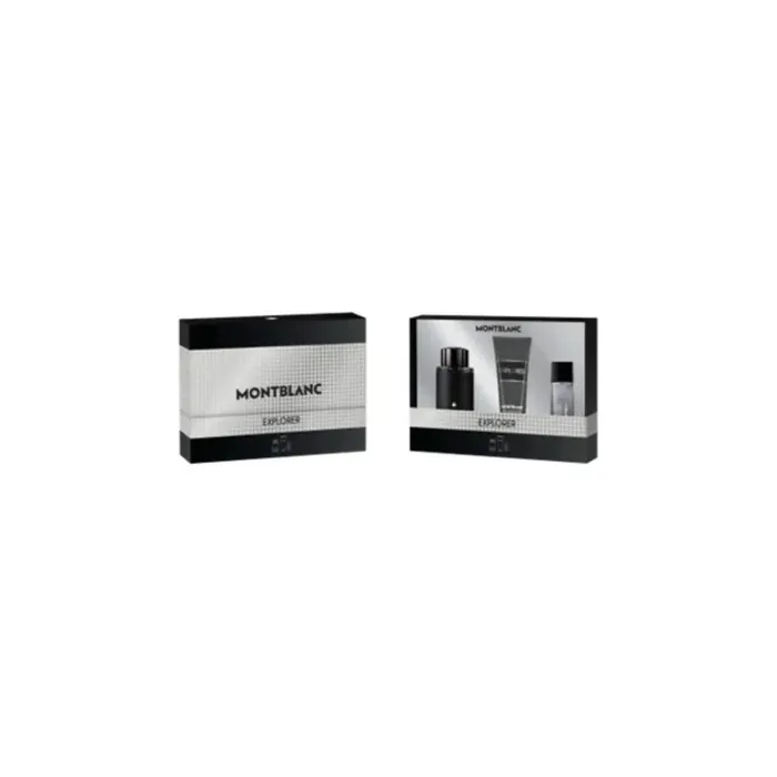 Montblanc Montblanc Explorer Eau De Parfum Spray 100ml Set 3 Pieces