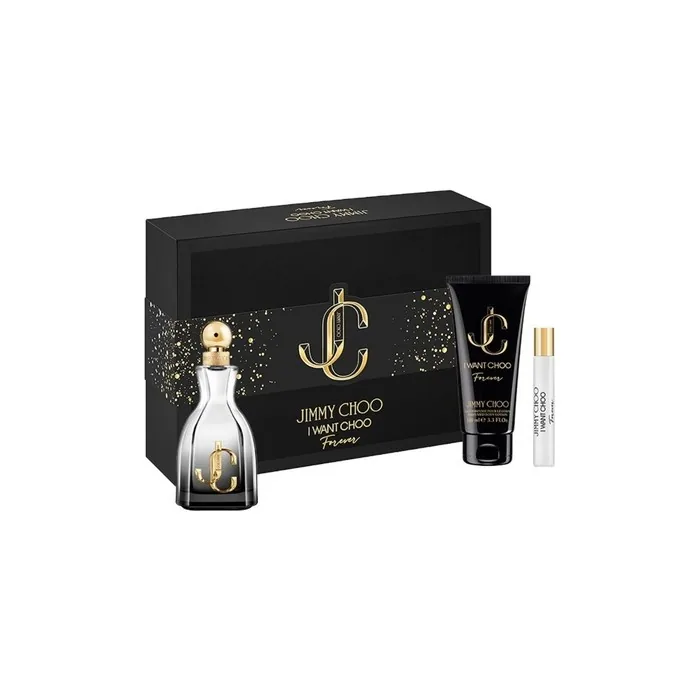 Jimmy Choo I Want Choo Forever Eau De Parfum 100ml + Eau De Parfum 7.5ml + Body Lotion 100ml