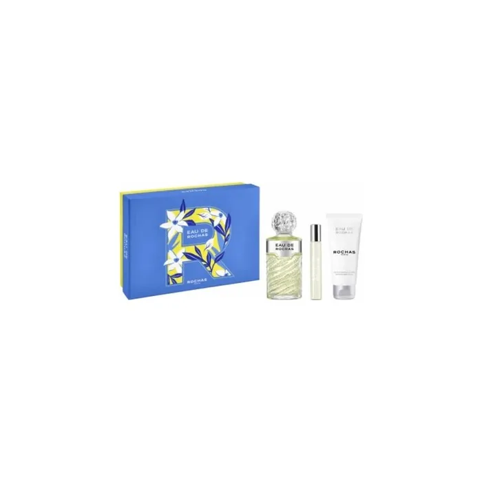Rochas Eau De Rochas Eau De Toilette Spray 100ml Set 3 Pieces