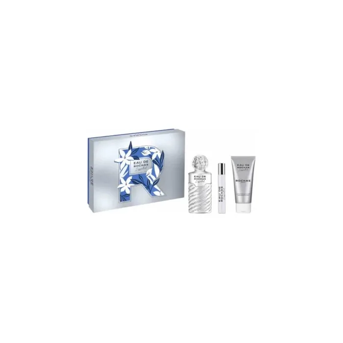 Rochas Rochas Eau De Rochas L'Essentiel Eau De Parfum Spray 100ml Set 3 Pieces