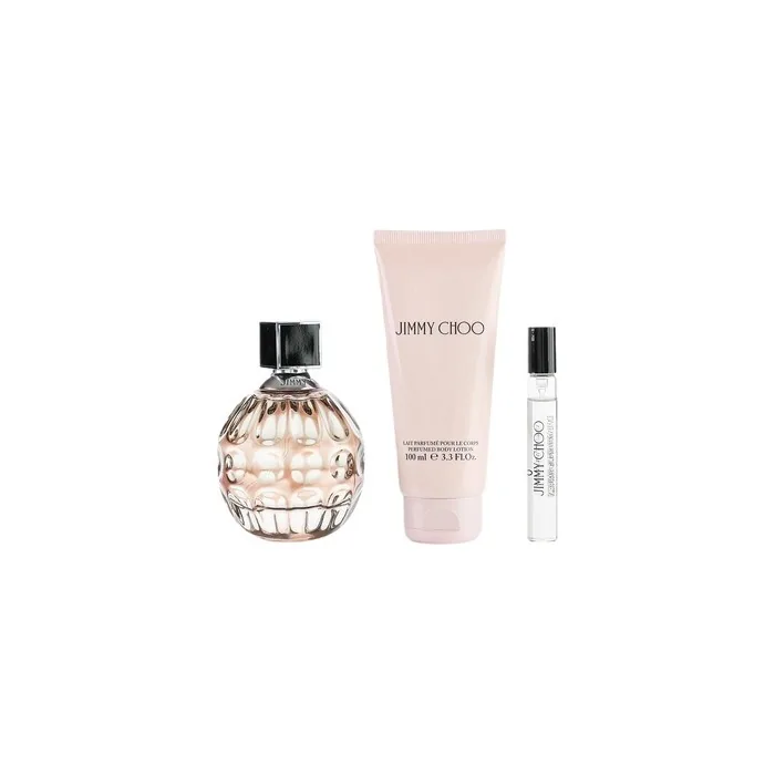 Jimmy Choo Eau De Parfum Spray 100ml Eau De Parfum 75ml Body Lotion 100ml