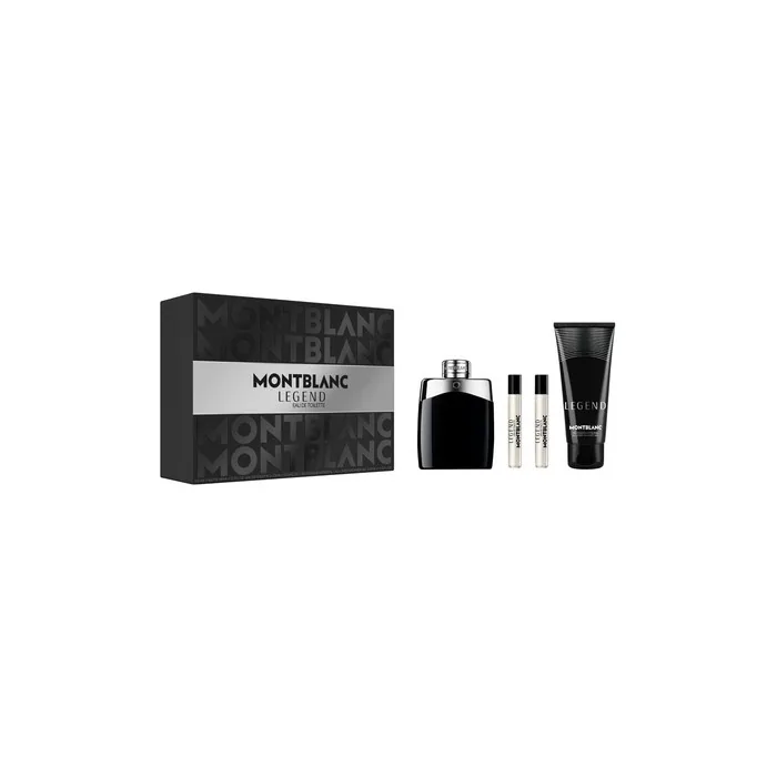Montblanc Legend Gift Set Eau de Toilette 100ml, Eau de Parfum 7.5ml, Shower Gel 100ml