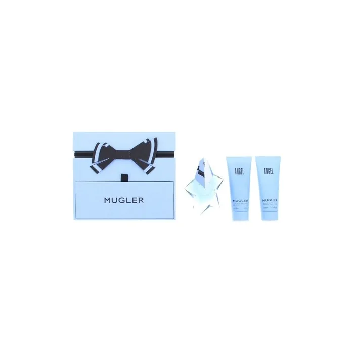 Thierry Mugler Angel Eau De Parfum 50ml Body Lotion 100ml Shower Gel 100ml
