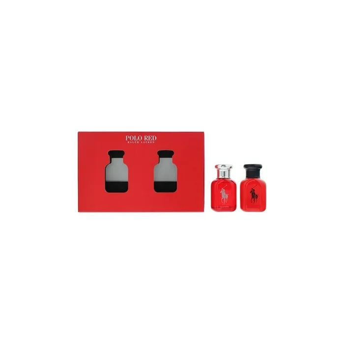 Ralph Lauren Polo Red 2 Piece Gift Set For Men