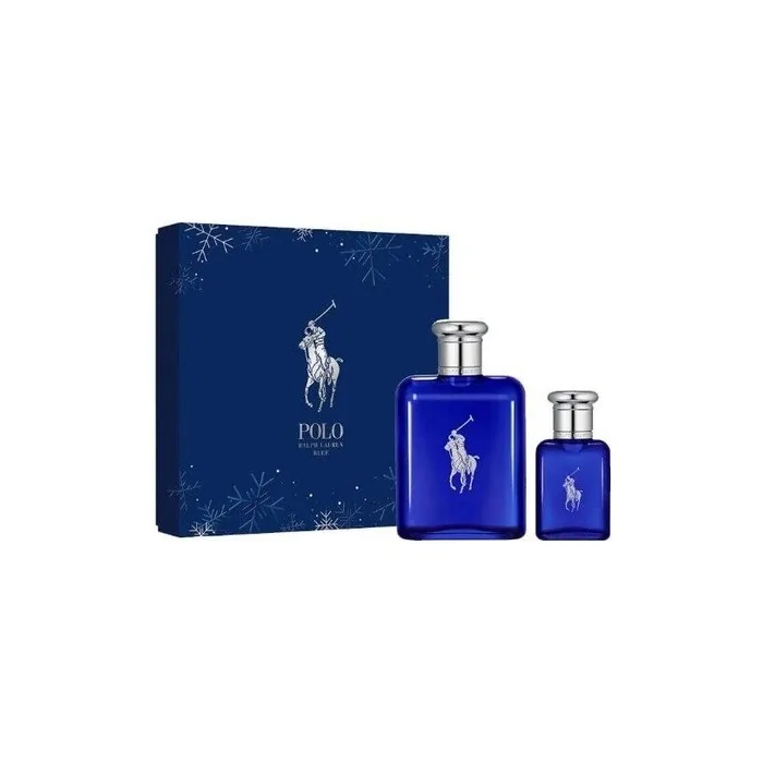 Ralph Lauren Polo Blue Eau De Toilette 125ml + Eau De Toilette 40ml Spray Gift Set