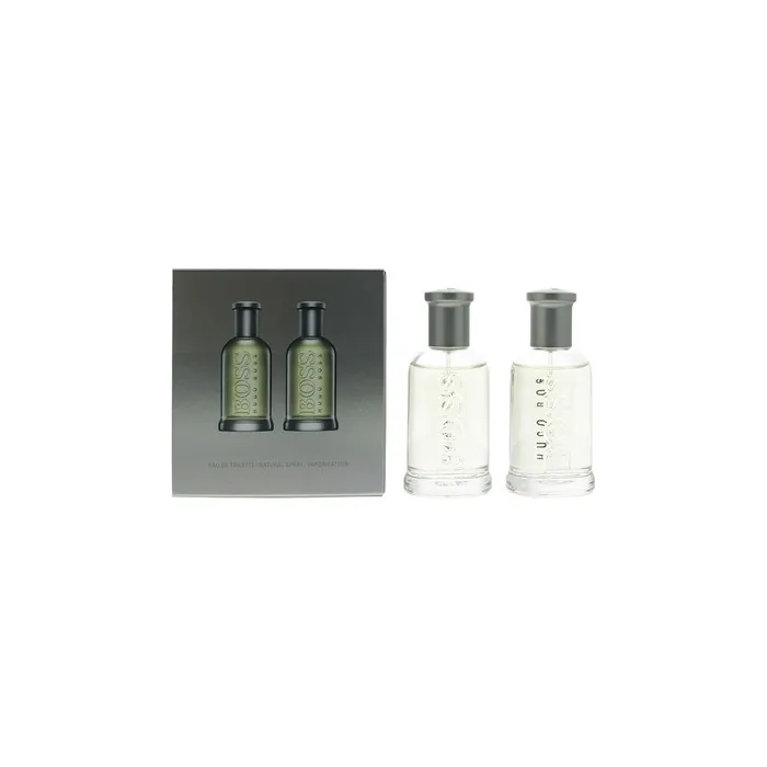 Hugo Boss Bottled 2 Piece Gift Set 2 X Eau De Toilette 50ml For Men