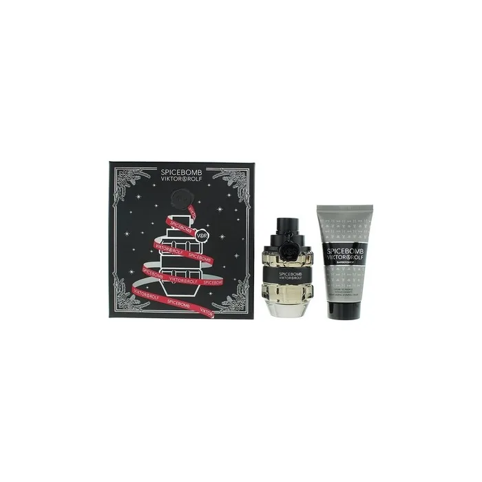 Viktor Rolf Spicebomb Eau De Toilette 2 Piece Gift Set For Men