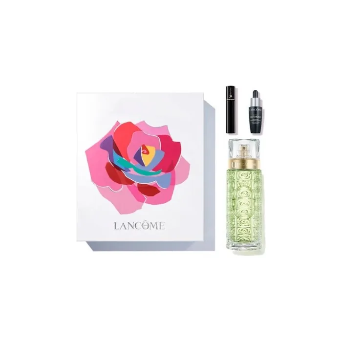 Lancome O de Lancome 125ml EdT Mascara 2ml Advanced Genifique Serum 10ml Set - New