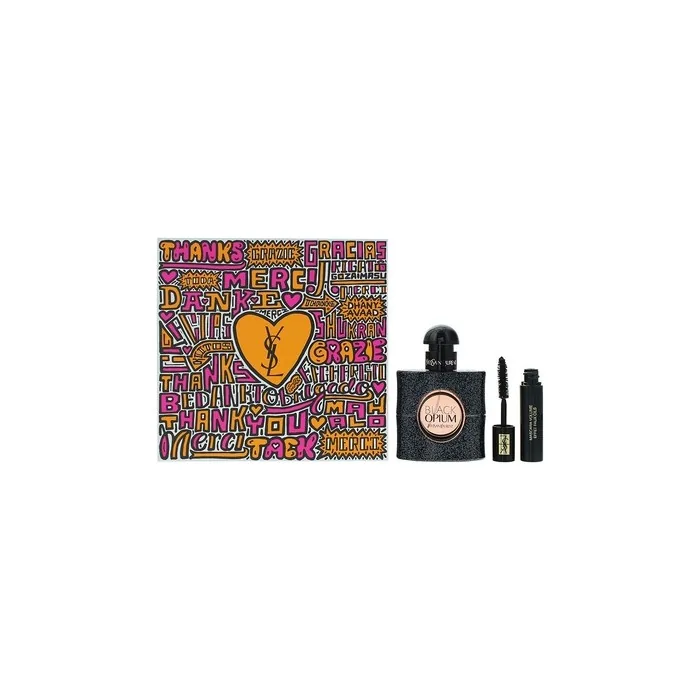 Yves Saint Laurent Black Opium 2 Piece Gift Set For Women