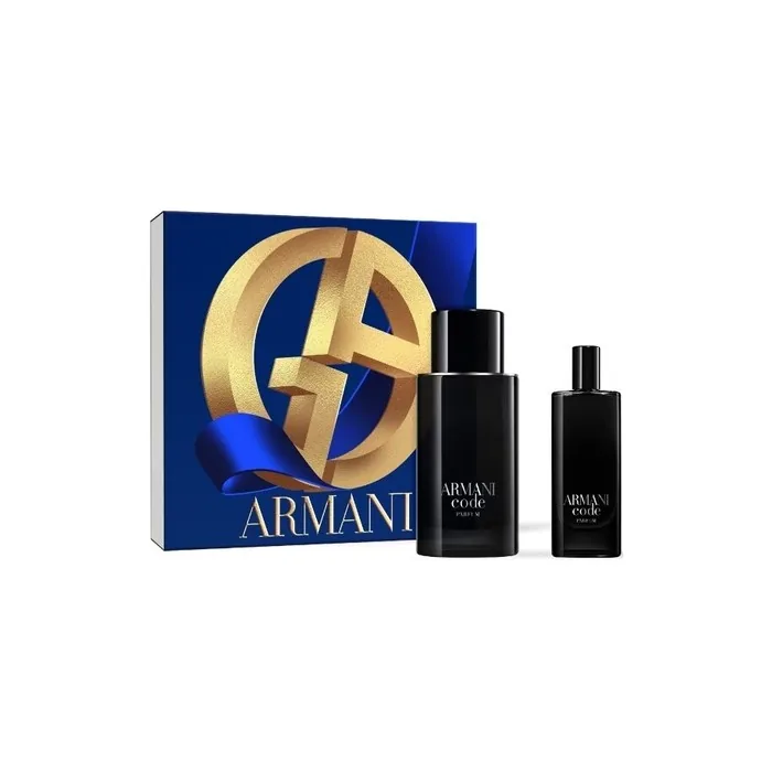 Giorgio Armani Code For Men Parfum Gift Set Edp 75 Ml And Edp 15 Ml