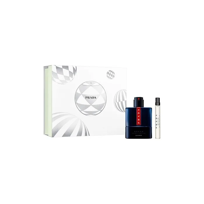 Prada Luna Rossa Ocean Eau De Parfum Spray 100ml And Eau De Parfum Spray 10ml Set