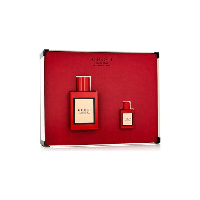 Gucci Bloom Ambrosia Di Fiori Gift Set Eau De Parfum 50ml And Miniature Eau De Parfum 5ml For Women