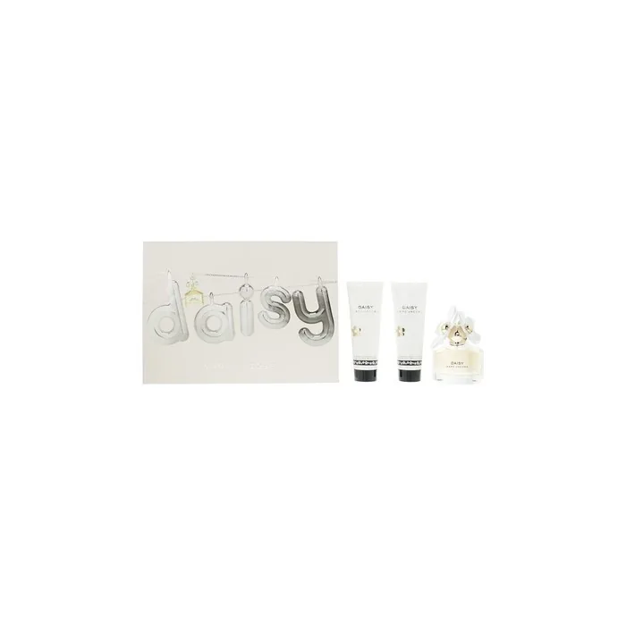 Marc Jacobs Daisy 3 Piece Gift Set Eau De Toilette 50ml Body Lotion 75ml Shower Gel 75ml