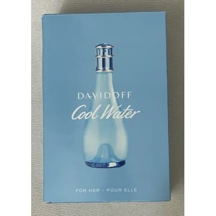 Davidoff Cool Water For Her Gift Set EAU De Toilette 1oz & Body Lotion 2.5oz