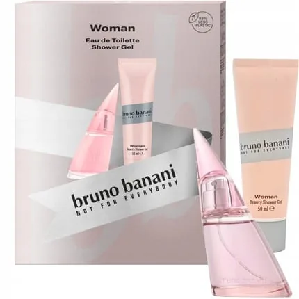 Bruno Banani Woman Eau De Toilette Spray 30ml + Shower Gel 50ml Set