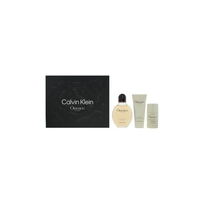 Calvin Klein Obsession For Men 3 Piece Gift Set For Men
