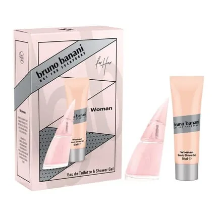 Bruno Banani Woman Eau De Toilette Spray 30ml + Shower Gel 50ml Set