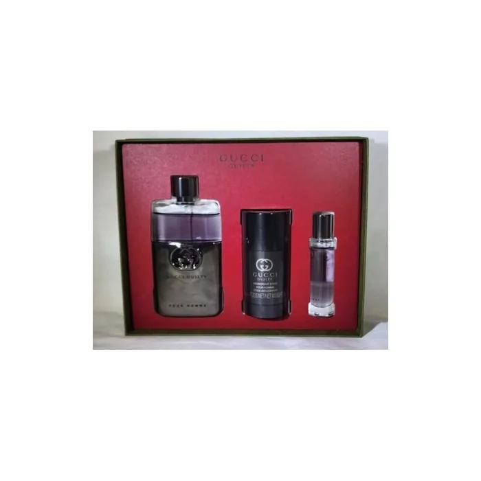 Gucci Guilty Pour Homme 90ml EDT Spray and 15ml Deo Stick