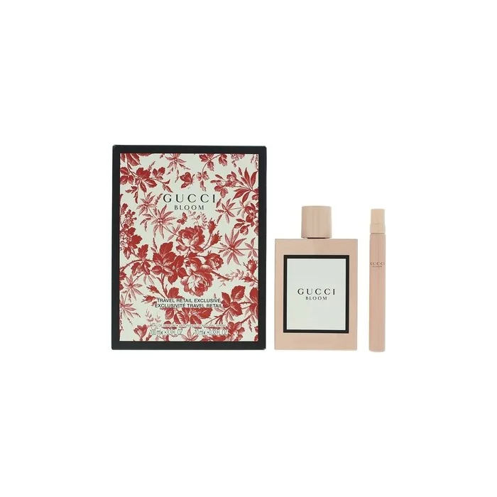 Gucci Bloom 2 Piece Gift Set Eau De Parfum 100ml Eau De Parfum 10ml Women Spray By Gucci
