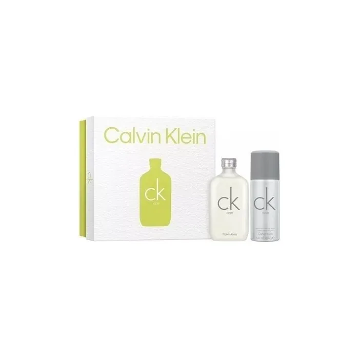 Calvin Klein Ck One Eau De Toilette Spray 100ml + Deodorant Spray 150ml Gift Set