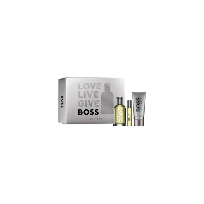 Hugo Boss Bottled Eau Toilette 100ml Set With Deodorant 150ml And Shower Gel 100ml