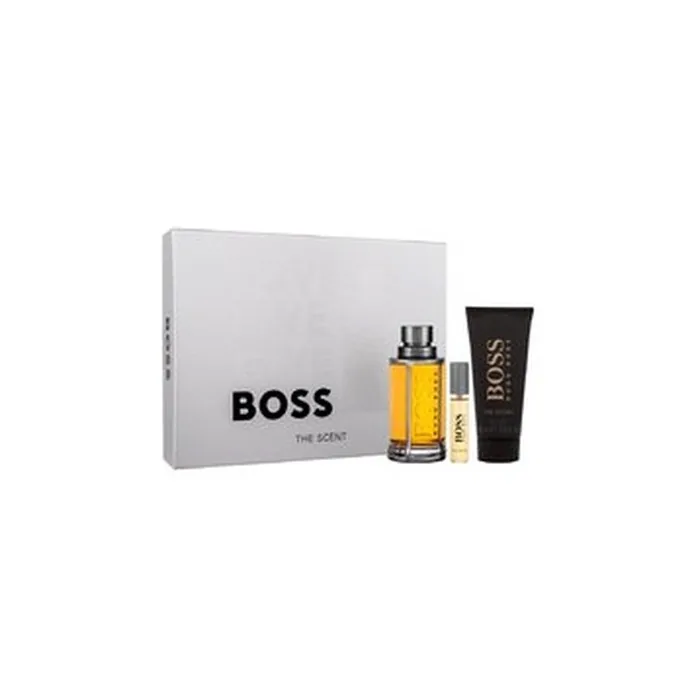 Hugo Boss The Scent Gift Set Eau De Toilette 100ml Miniature Eau De Toilette 10ml And Shower Gel 100ml
