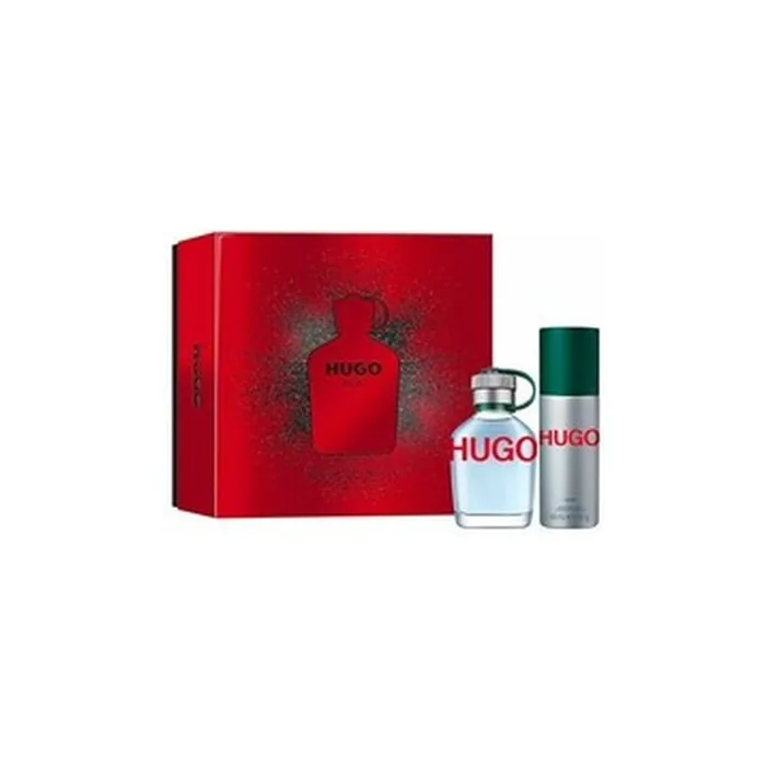 Hugo Boss Hugo Gift Set Eau De Toilette 75 Milliliters And Deodorant Spray 150 Milliliters