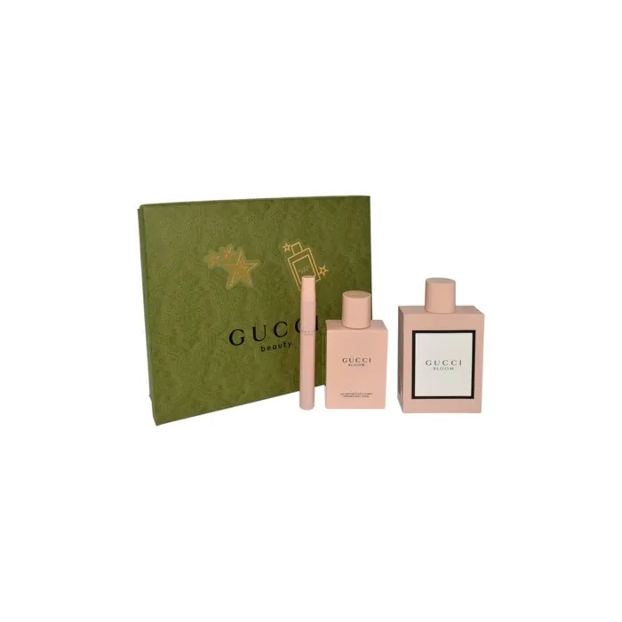 Gucci Bloom Set Eau De Parfum 100ml Body Lotion 100ml Pen Spray 10ml