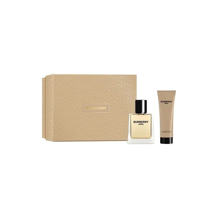 Burberry Hero Gift Set Eau de Toilette Spray 50ml and Shower Gel 75ml