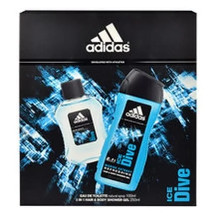 Adidas Ice Dive Gift Set Eau De Toilette 100 Ml And Shower Gel 250 Ml