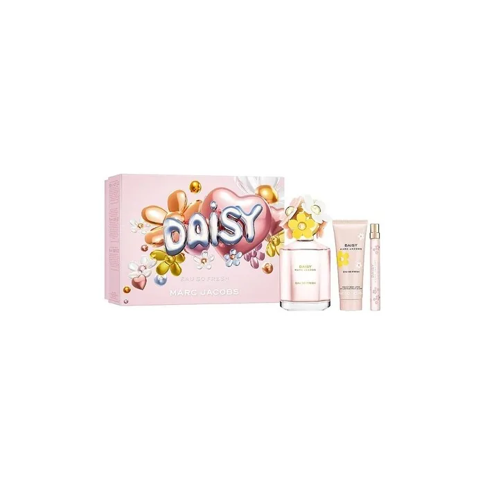 Marc Jacobs Daisy Eau Fresh Gift Set - 125ml, 75ml, And 10ml Eau De Toilette