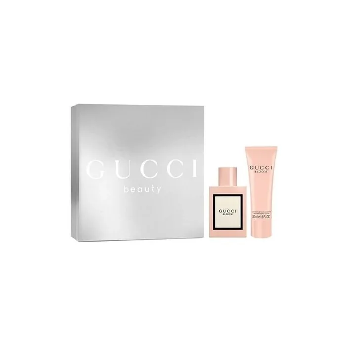 Gucci Bloom Gift Set 50ml Eau de Parfum and 50ml Body Lotion