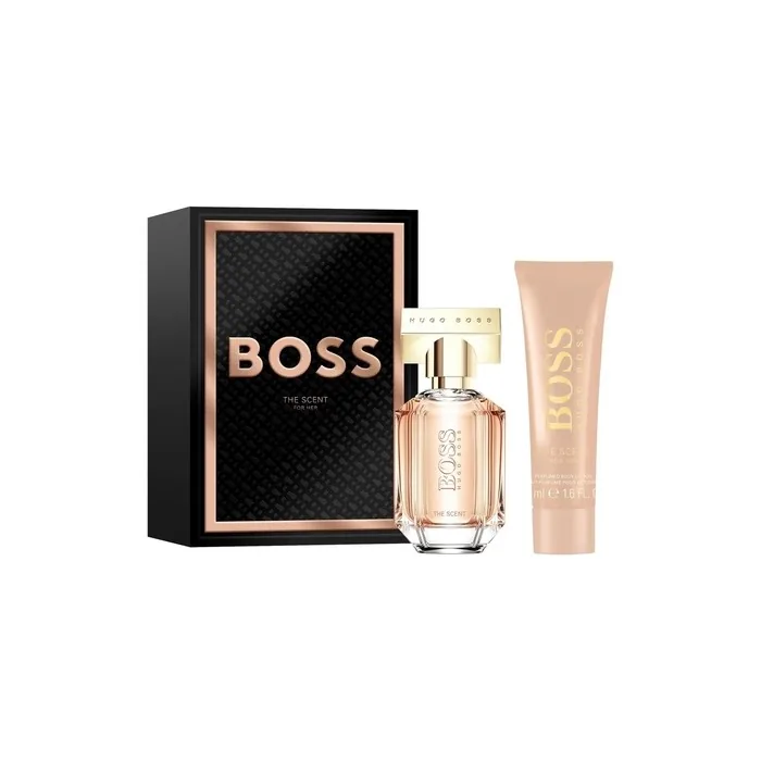 Boss Women's Boss The Scent For Her Festive Gift Set 30ml Eau De Parfum 50ml Body Lotion
