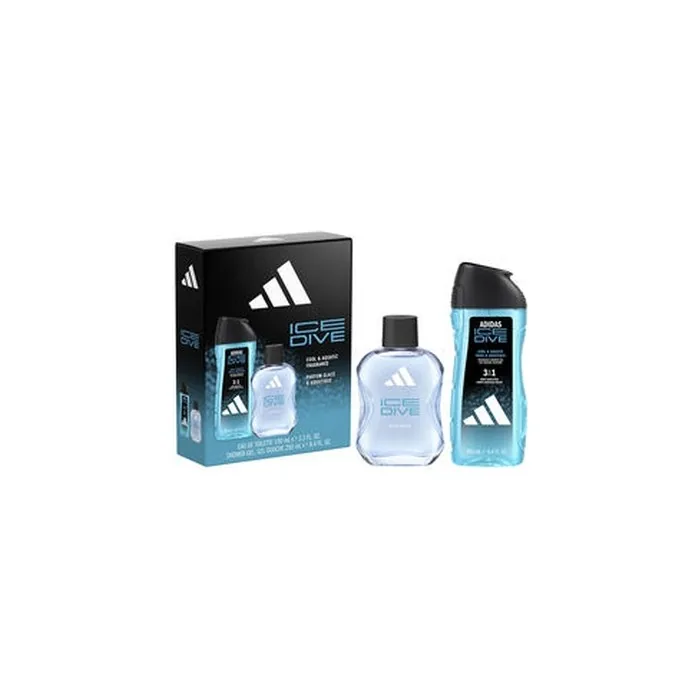Adidas Ice Dive Giftset Eau de Toilette 100ml and Shower Gel 250ml