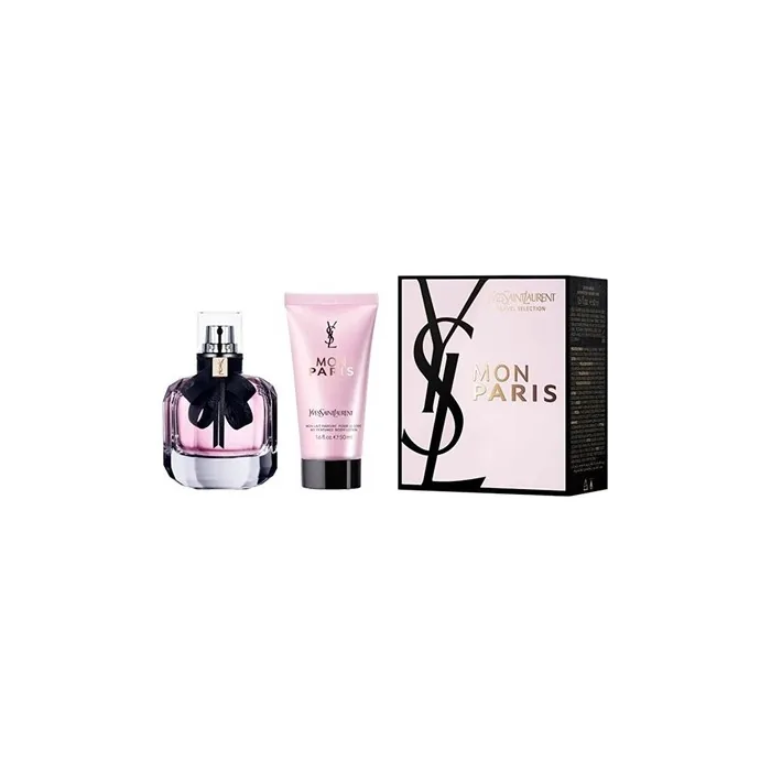 Yves Saint Laurent Mon Paris Eau De Parfum 50ml Body Lotion 50ml Set