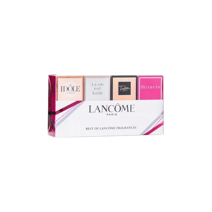 Lancome Best Of Fragrances Set - Tresor 7.5ml, Idole 5ml, La Vie Est Belle 4ml, Miracle 5ml
