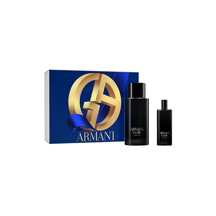 Giorgio Armani Code Eau De Toilette Spray 125ml + Eau De Toilette Spray 15ml Set