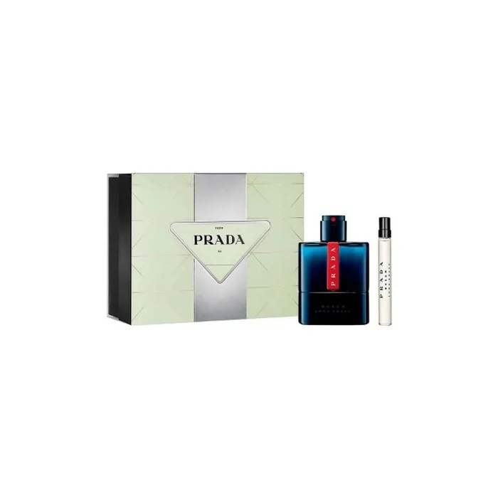 Prada Luna Rossa Ocean Eau De Toilette Set 100ml 10ml