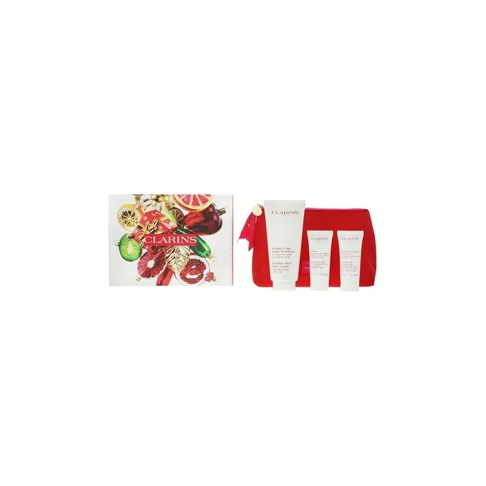 Clarins Moisturerich 4 Piece Gift Set For Women