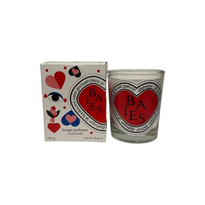 Diptyque Baies Roses Candle Set Valentine's Day Edition
