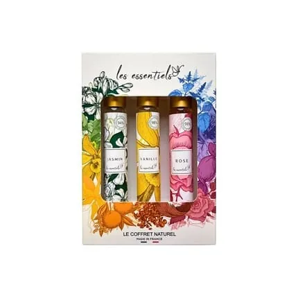 Les Essentiels Gift Set Vanilla Rose Jasmine Trio 30ml