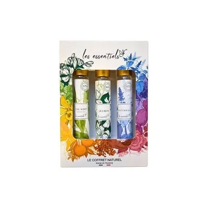 Les Essentiels Gift Set Patchouli Jasmine Green Tea Trio 30ml