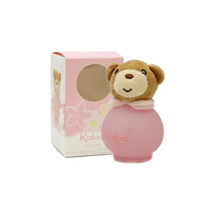 Fragrances For Children Kalou Lilirose Gift Set With 100 Ml Eau De Soin And A Teddy Bear