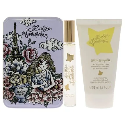 Lolita Lempicka Eau de Parfum and Body Milk Set 7.5ml and 50ml