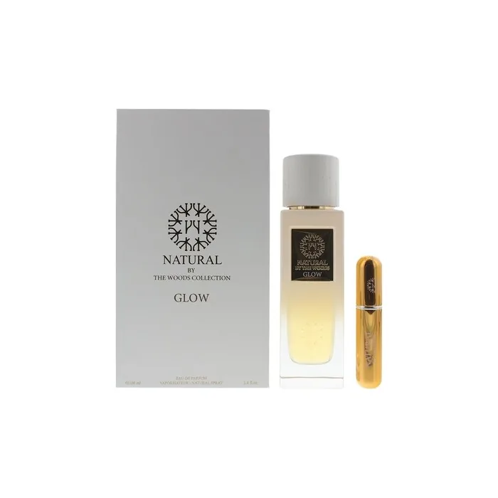 The Woods Collection Natural By The Woods Collection Glow 2 Piece Gift Set 100ml And 5ml Unisex Eau De Parfum