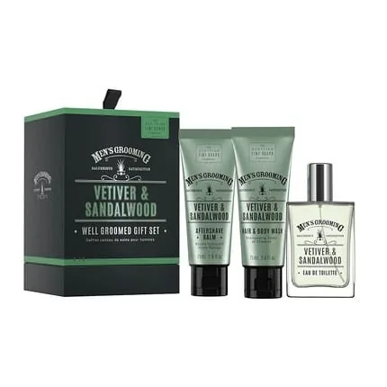 Luxury Gift Set with Vetiver EDT - Pack of 4