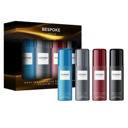 Raphael Cosmetic Rc Bespoke Man Body Perfume Coffret Legend 4 X 50ml